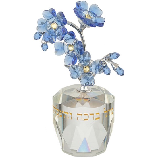 עץ קריסטל ברכה והצלחה 11סמ