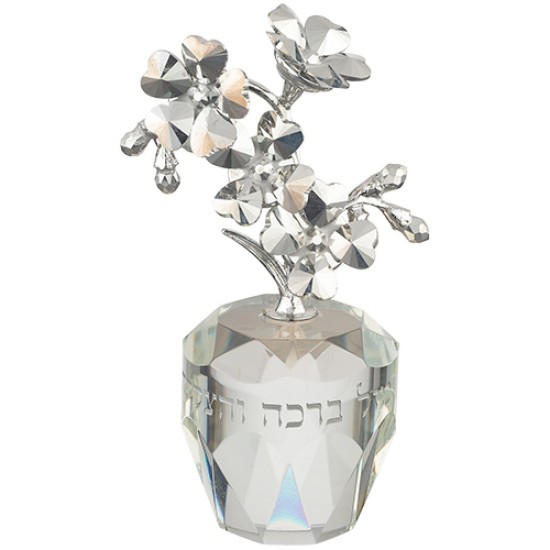 עץ קריסטל ברכה והצלחה 11סמ