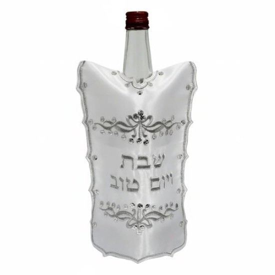 כיסוי לבקבוק יין סטן "עיטורים" 26 ס"מ